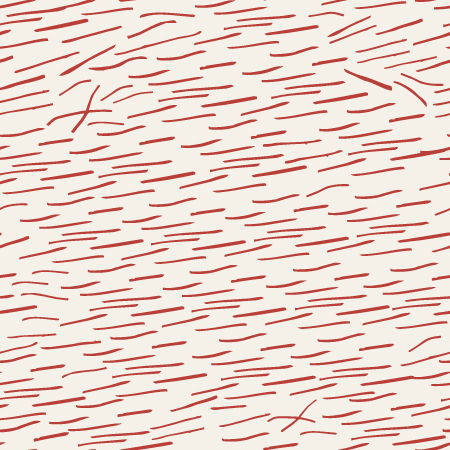 Stripe Study, Red Small